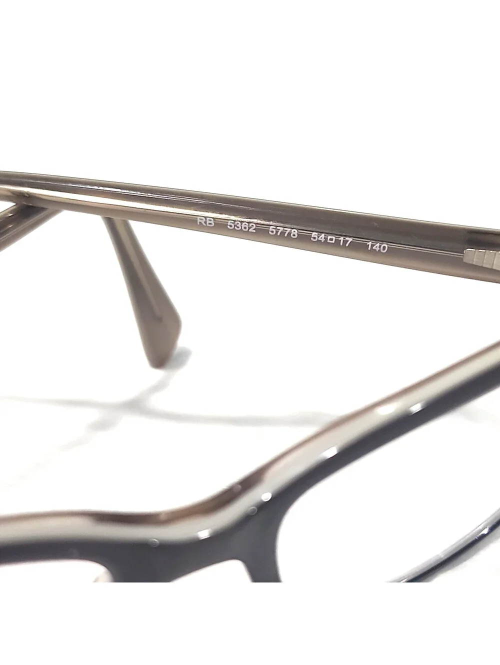 Ray Ban RB5362 5778 Gray Square Eyeglasses Frame 54-17 140